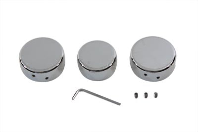 39mm Fork Stem Nut Cover Chrome