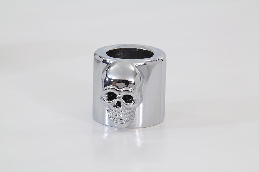 Pushrod Cover Cup Set Skull Chrome