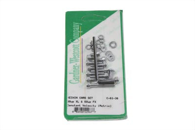 Keihin Carburetor CV Screw Kit Chrome