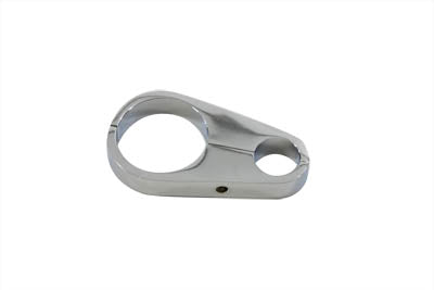 Chrome Oil Line to Frame Clamp