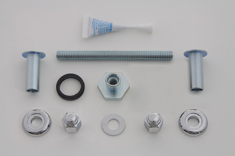 Chrome Gas Tank Mount Kit