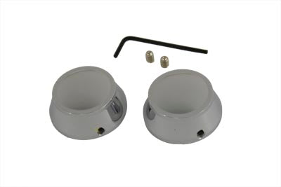 Swingarm Pivot Cover Set Chrome