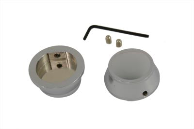 Swingarm Pivot Cover Set Chrome