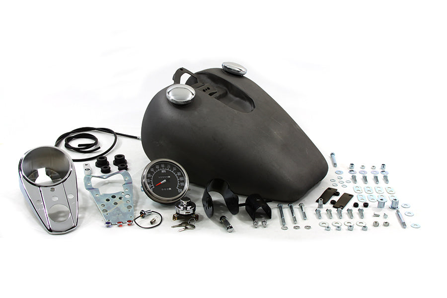 Bobbed 3.2 Gallon Gas Tank Kit