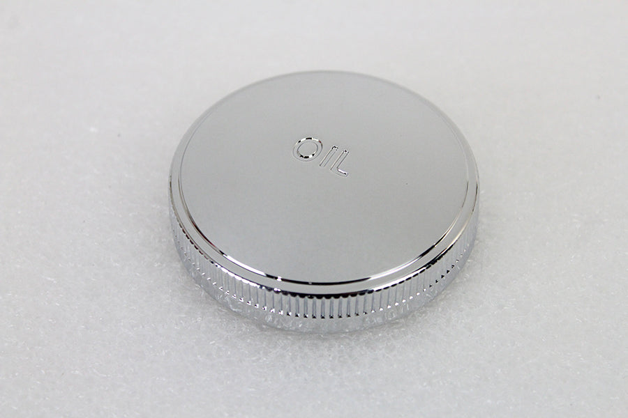 Gas Cap and Oil Cap Set Chrome