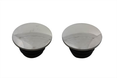 Polished Low Profile Gas Cap Set