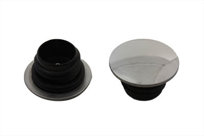 Polished Low Profile Gas Cap Set