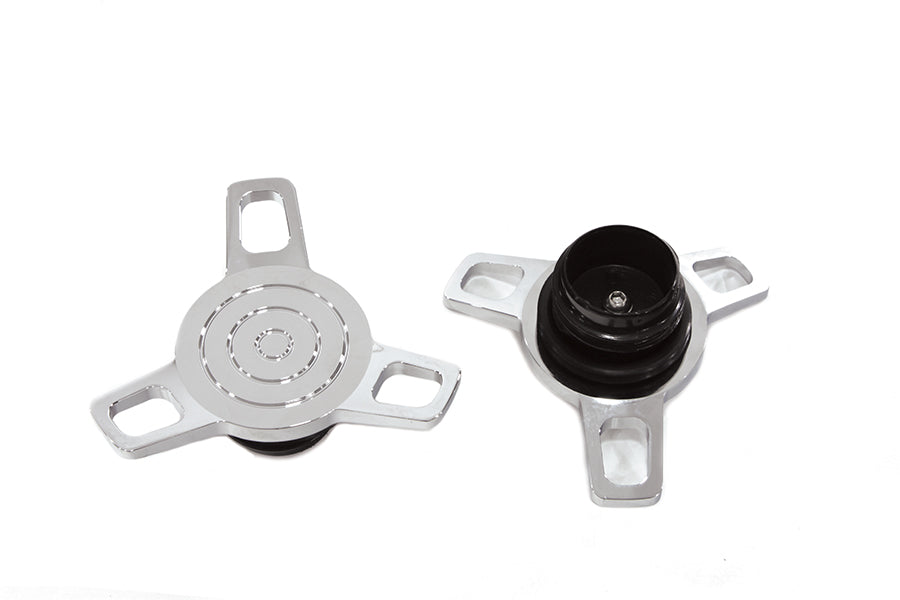 Spinner Style Vented and Non-Vented Gas Cap Set