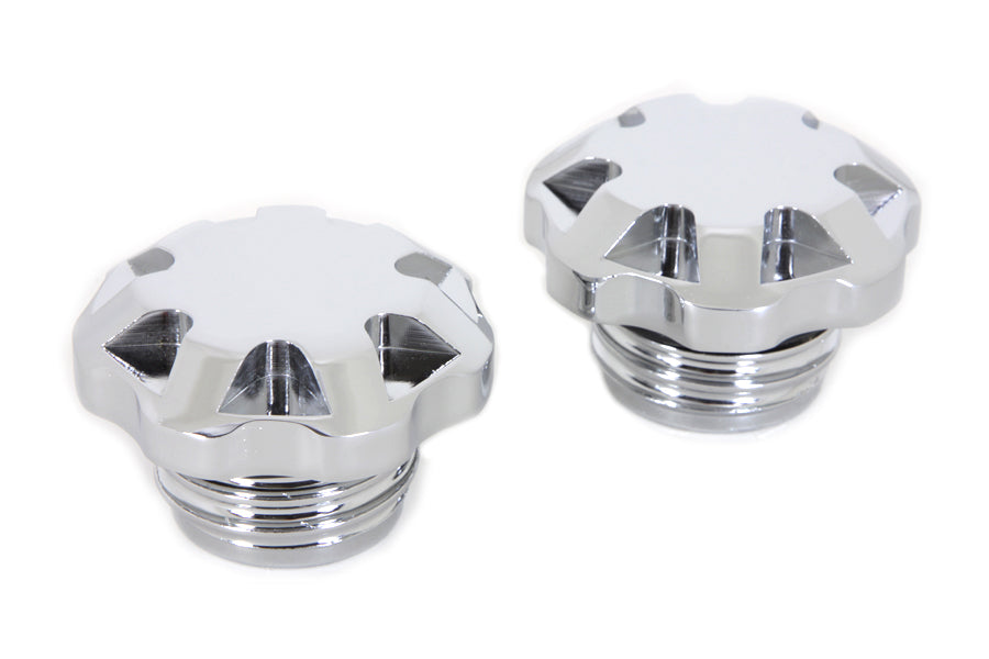 Techno Style Vented and Non-Vented Gas Cap Set