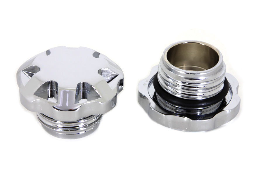 Techno Style Vented and Non-Vented Gas Cap Set