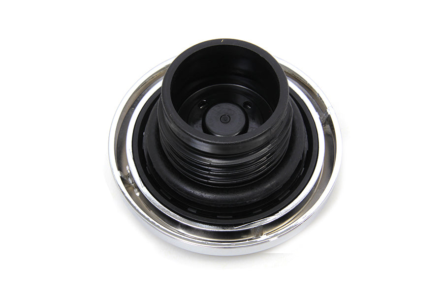 Air Flow Gas Cap Vented Chrome
