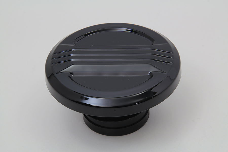 Air Flow Gas Cap Vented Black