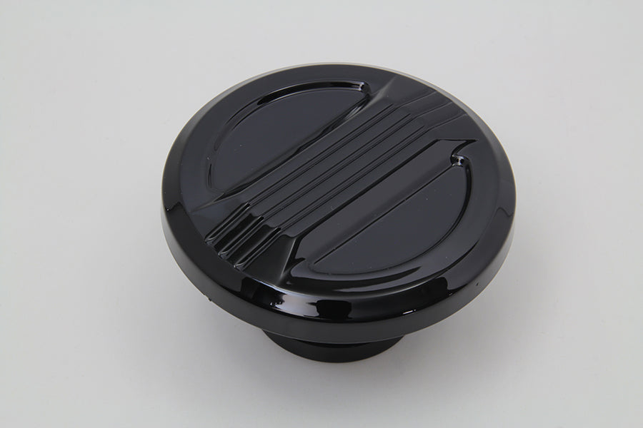 Air Flow Gas Cap Vented Black