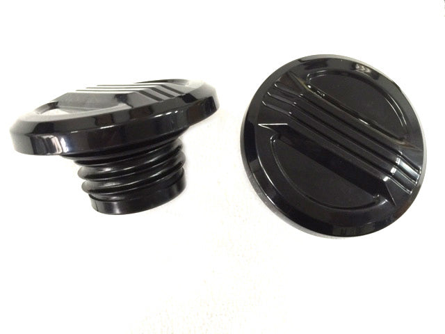 Air Flow Gas Cap Set Black
