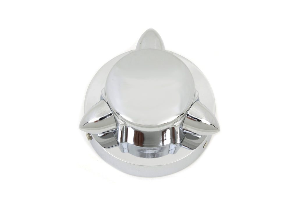 Chrome Krommet Style Gas Cap Cover