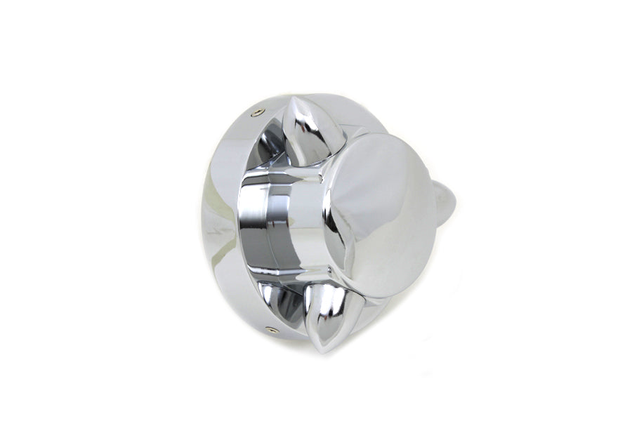 Chrome Krommet Style Gas Cap Cover