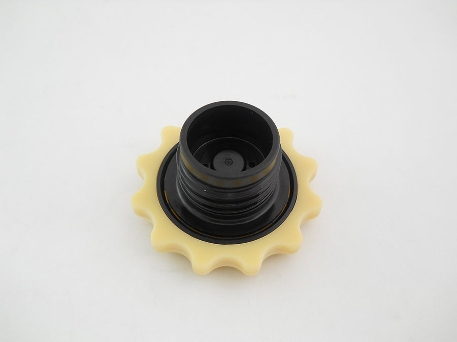 Sprocket Gas Cap Vented Chrome