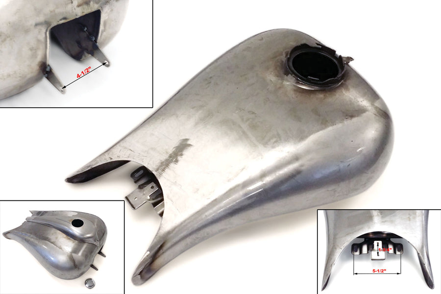 Wyatt Gatling Stretch Touring 6.6 Gallon Gas Tank