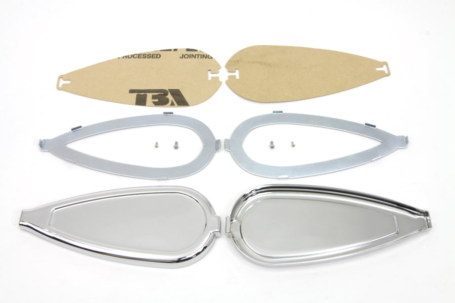 Tear Drop Gas Tank Emblem Kit