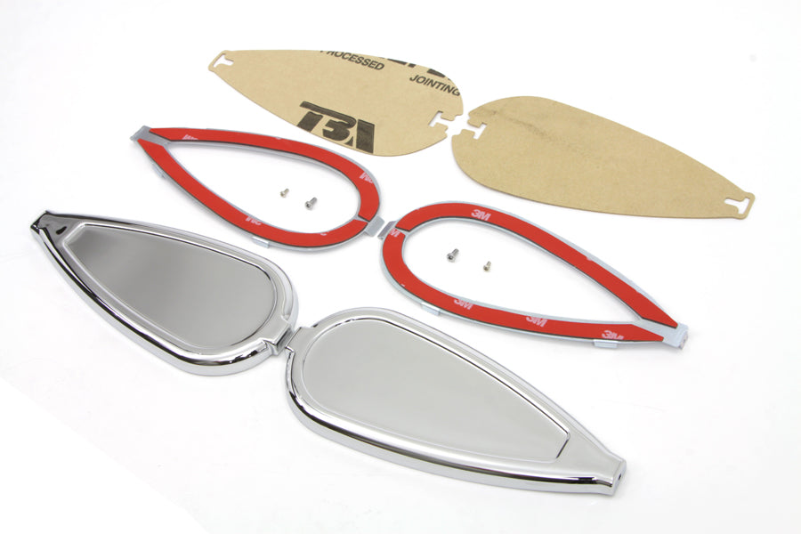 Tear Drop Gas Tank Emblem Kit