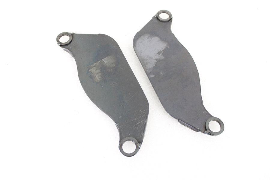 Gas Tank Front Bracket Set Raw Steel