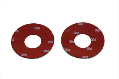 Curved Emblem Gas Tank Mount Set