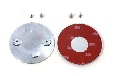 Curved Emblem Gas Tank Mount Set