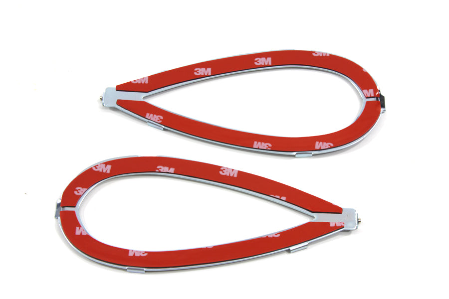 Gas Tank Emblem Mount Set