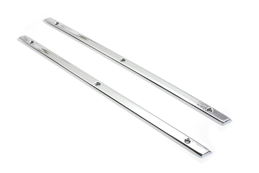 Chrome Steel Emblem Trim Strips