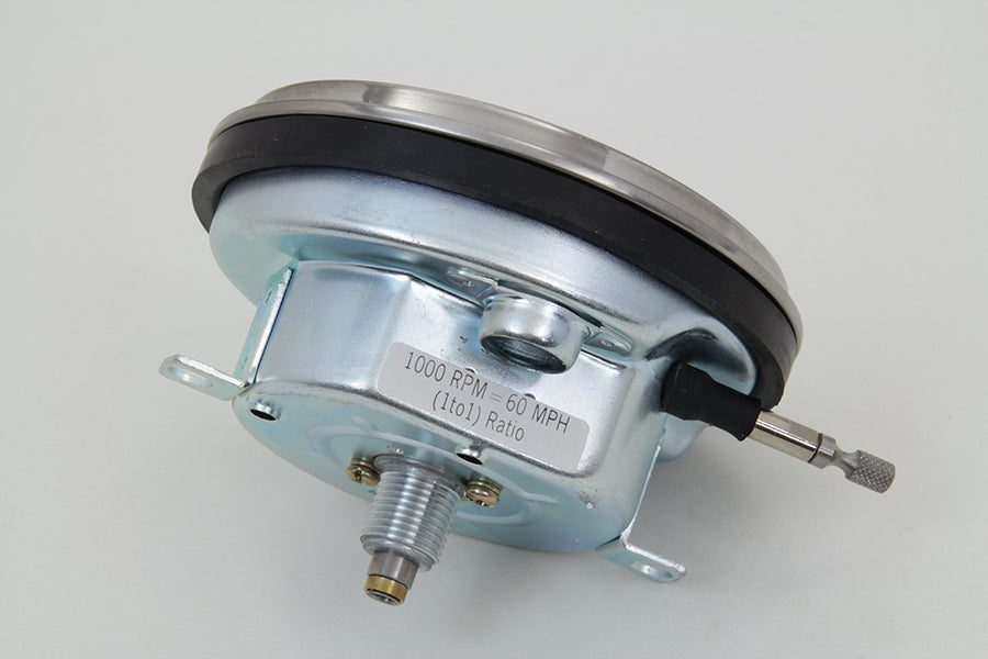 Speedometer with 1:1 Ratio and Red Needle
