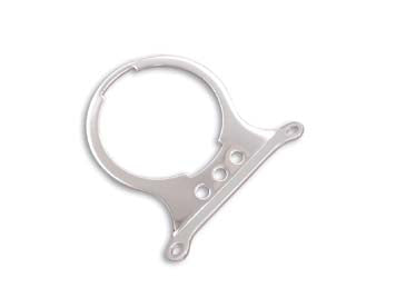 Single Gauge Mount Bracket Chrome