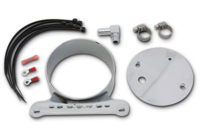 Single Gauge Mount Bracket Chrome