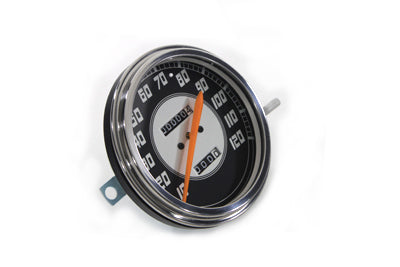Speedometer with 2:1 Ratio and Orange Needle