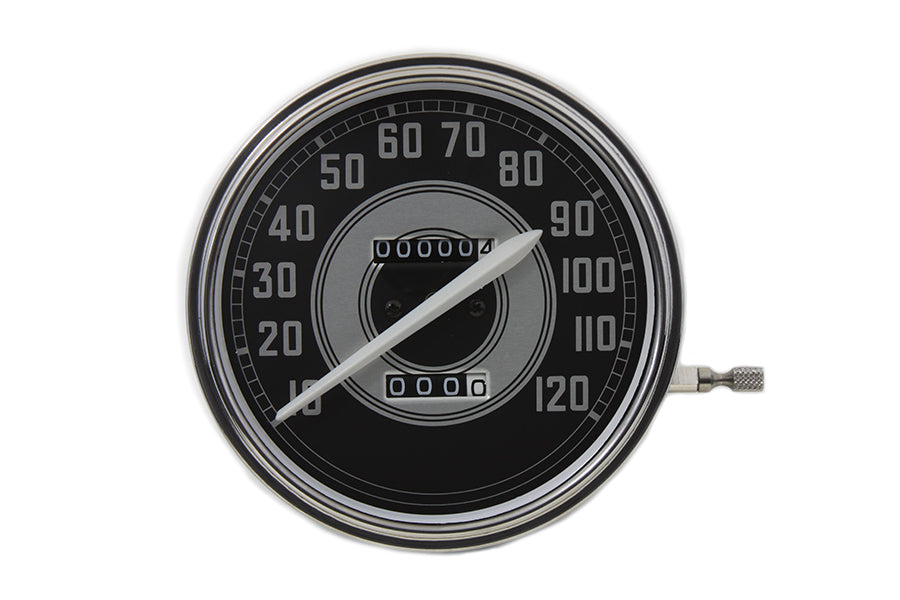 Replica 2:1 Speedometer with White Needle