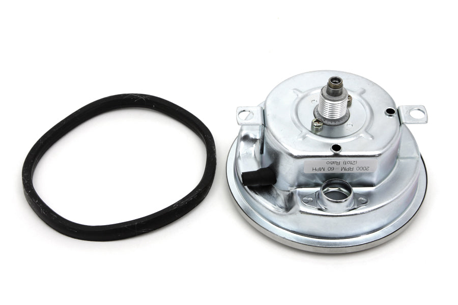 Replica 2:1 Speedometer with Black Needle