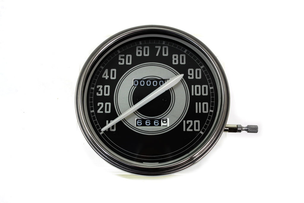Replica 2:1 Speedometer with White Needle