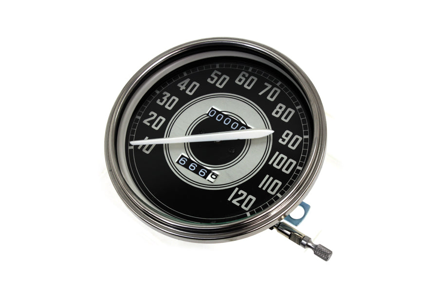 Replica 2:1 Speedometer with White Needle