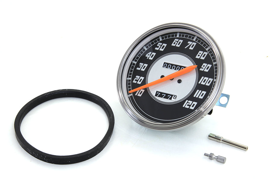Replica 2:1 Speedometer with Orange Needle