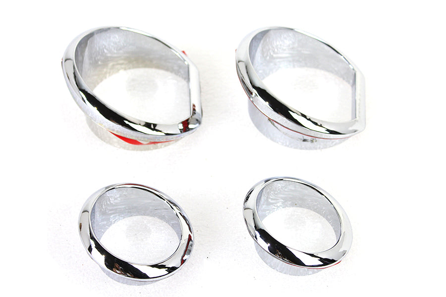 Gauge Trim Kit Chrome