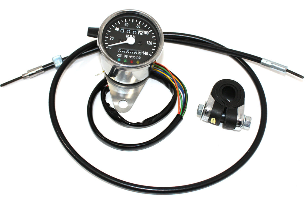 Mini 60mm Speedometer with 2:1 Ratio
