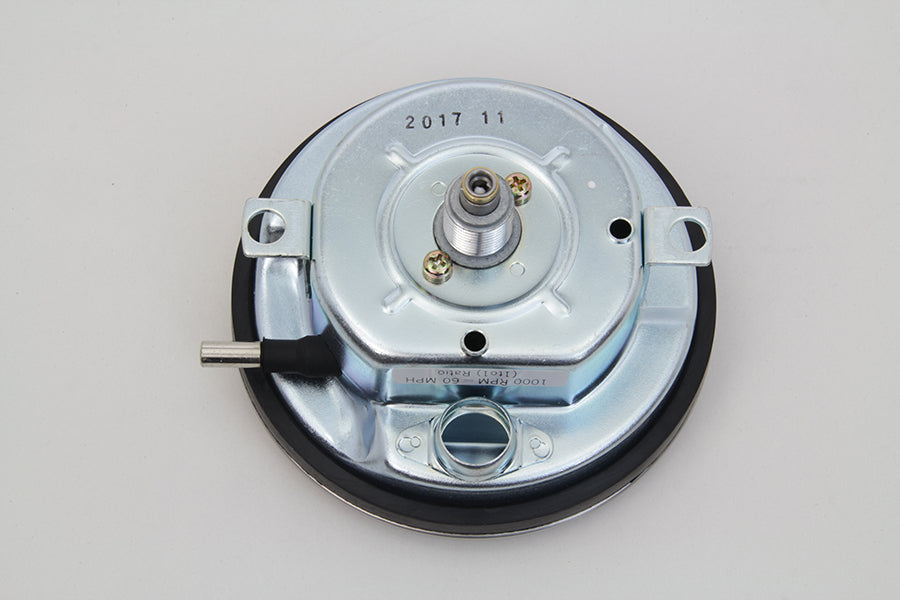 Police Speedometer With Red Needle