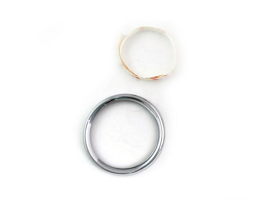 4 Gauge Bezel Cover Chrome