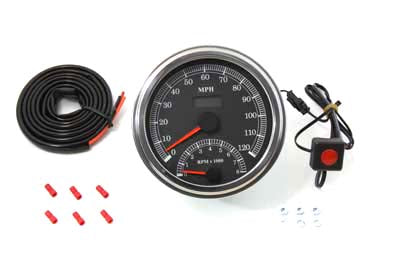 Multi Ratio Speedometer Tachometer Combo