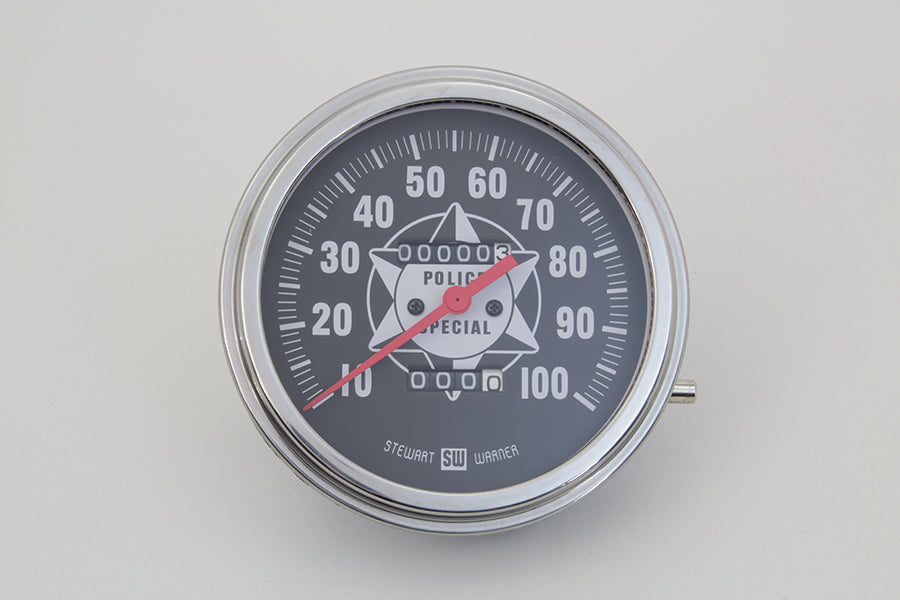 Police Speedometer 2:1 Ratio