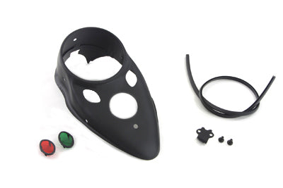 Black Replica Cateye Dash Panel