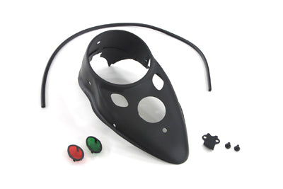 Black Replica Cateye Dash Panel