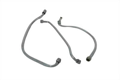 Chrome Oil Line Set