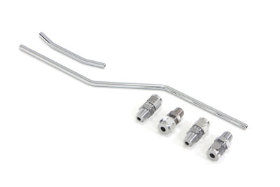 Chrome Oil Line Set