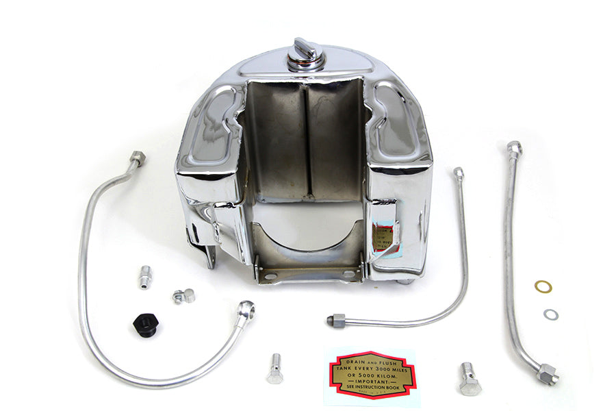 Chrome 1937 Style Oil Tank Kit