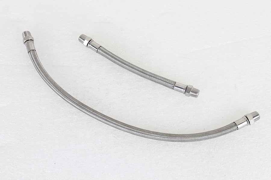 Extended Braided Overhead Rocker Arm Oil Line